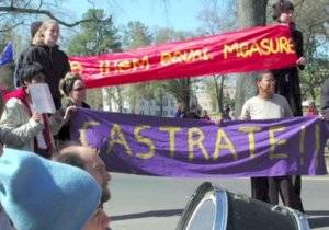 Duke-Lacrosse-Protest-Castrate-FIRE-Video-e1413496418417-620x434